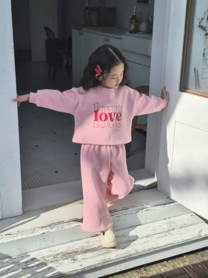 Joy ello - Korean Children Fashion - #fashionkids - Love Love Set