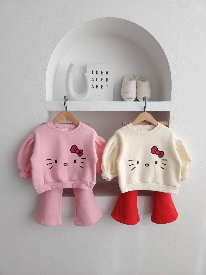 Joy ello - Korean Children Fashion - #kidsshorts - Meow Set
