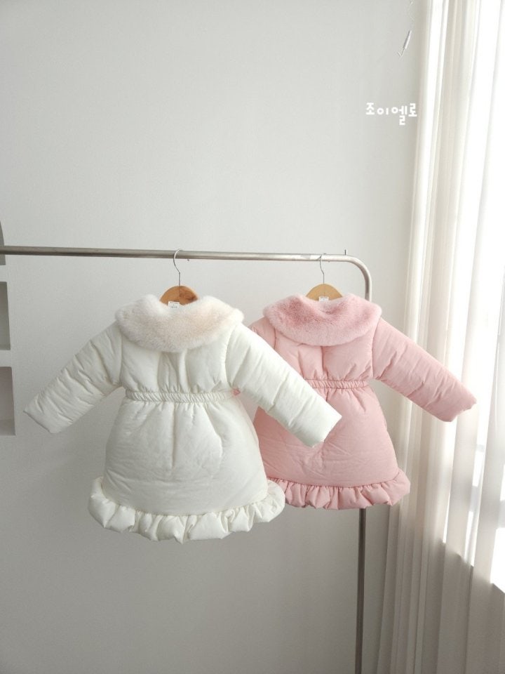 Joy ello - Korean Children Fashion - #kidsstore - Mink Frill Padding - 11