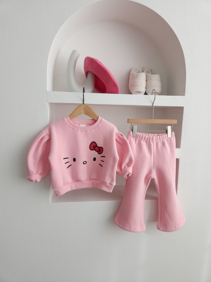Joy ello - Korean Children Fashion - #kidsstore - Meow Set - 2