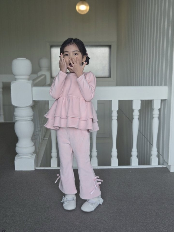 Joy ello - Korean Children Fashion - #magicofchildhood - Tiered Mink Set - 5