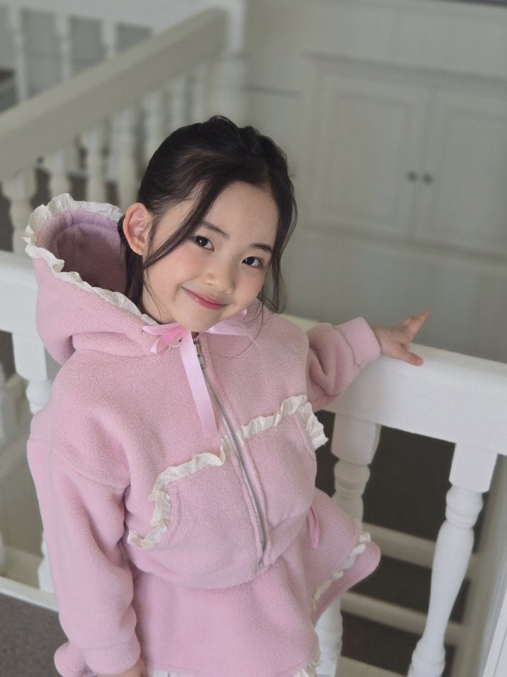 Joy ello - Korean Children Fashion - #littlefashionista - Soft Tiered Hood Set - 4