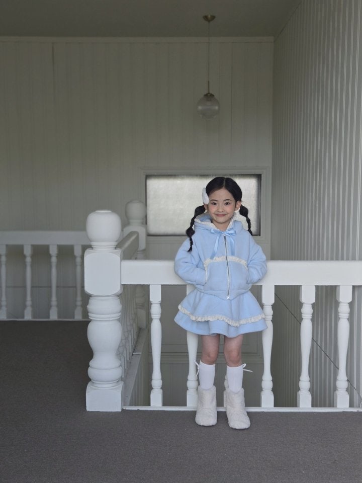 Joy ello - Korean Children Fashion - #prettylittlegirls - Soft Tiered Hood Set - 6