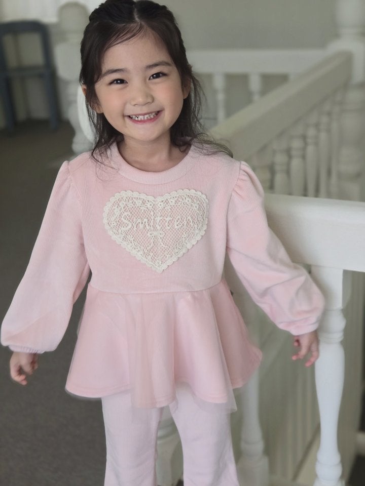 Joy ello - Korean Children Fashion - #prettylittlegirls - Heart Tulle Set - 5