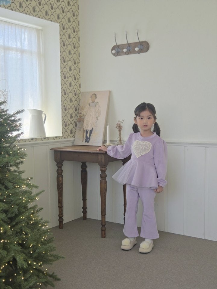 Joy ello - Korean Children Fashion - #stylishchildhood - Heart Tulle Set - 8