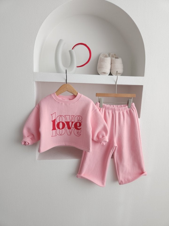 Joy ello - Korean Children Fashion - #todddlerfashion - Love Love Set - 10