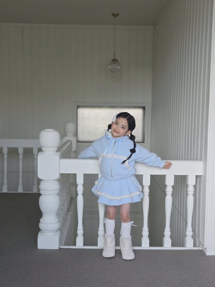 Joy ello - Korean Children Fashion - #todddlerfashion - Soft Tiered Hood Set - 7