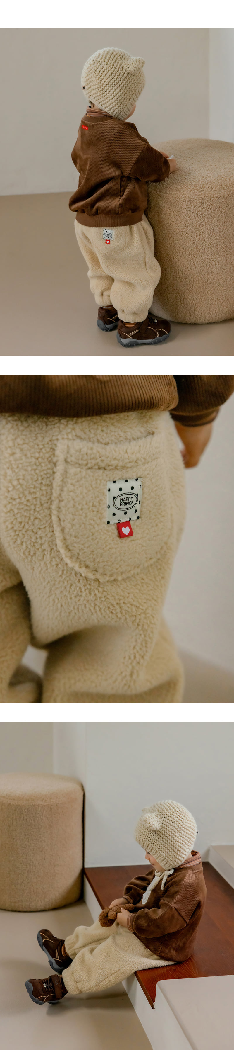 Kids Clara - Korean Baby Fashion - #babyboutique - Fluffy Baby Fleece Pants - 3