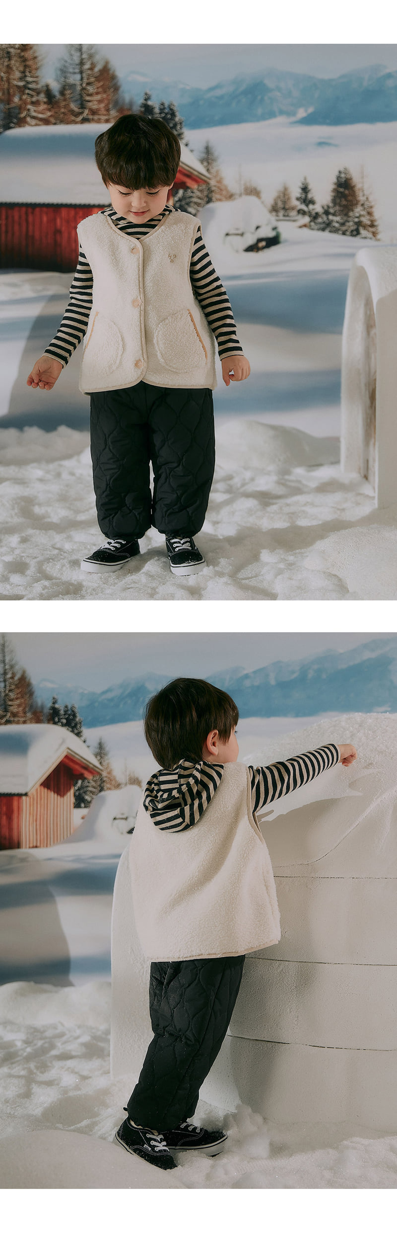 Kids Clara - Korean Baby Fashion - #babyboutique - Sona Padded Baby Snow Pants - 6