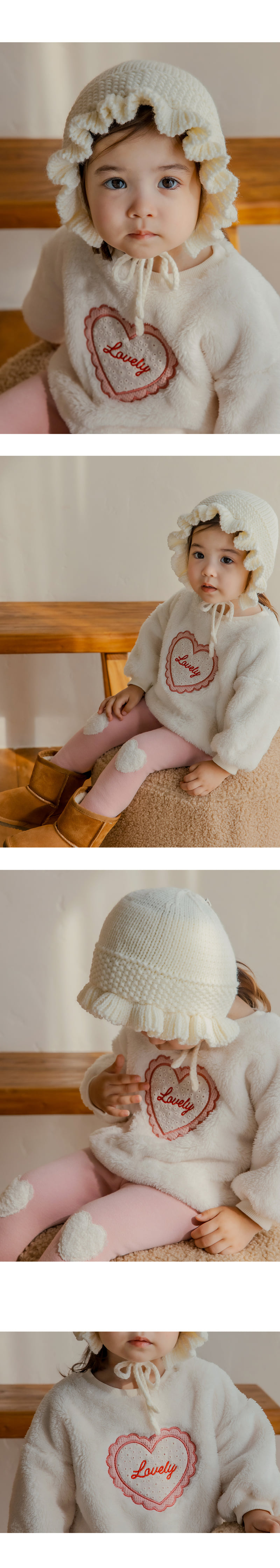 Kids Clara - Korean Baby Fashion - #babyboutiqueclothing - Lovely Fleece Baby Sweatshirt - 5