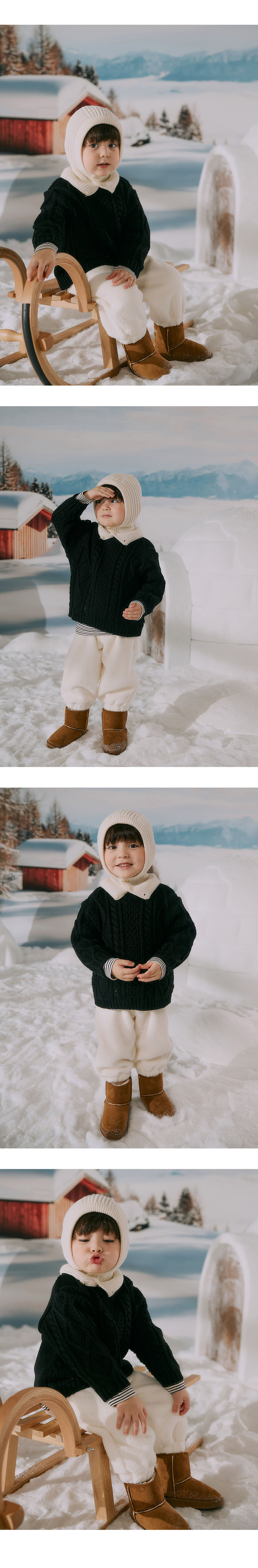 Kids Clara - Korean Baby Fashion - #babyclothing - Fluffy Baby Fleece Pants - 5