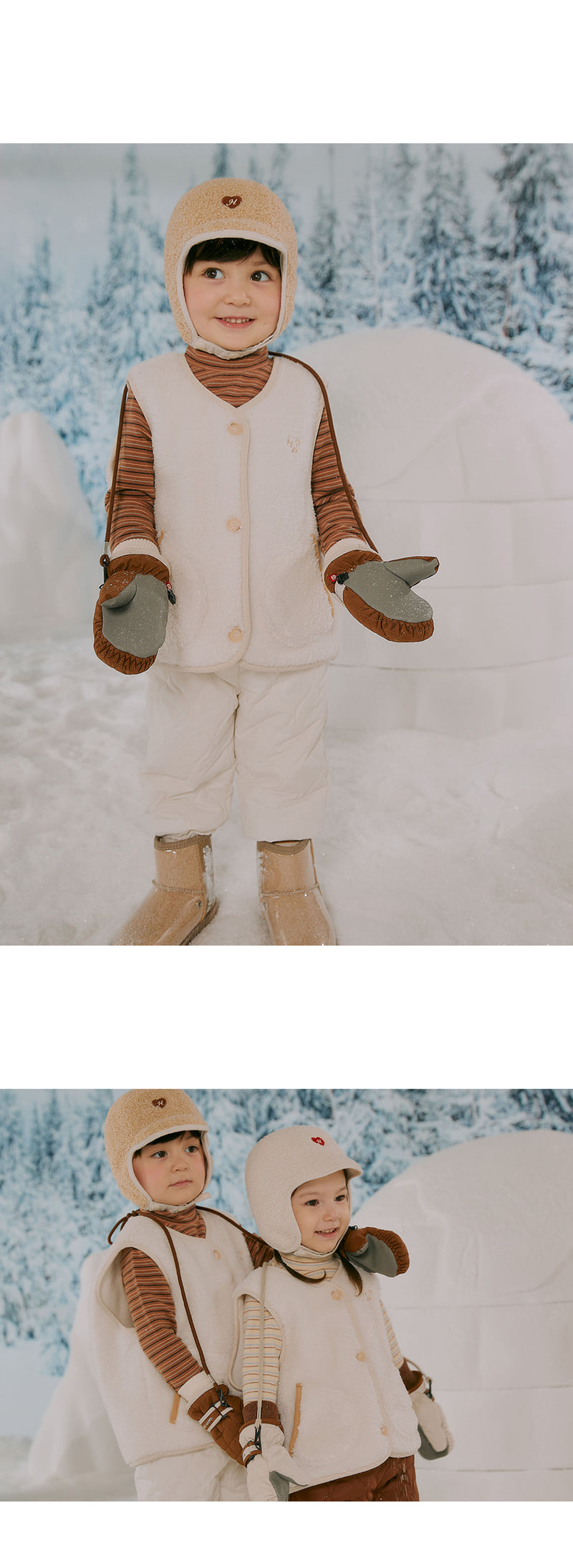 Kids Clara - Korean Baby Fashion - #babyfashion - Claude Mock Neck Tee - 5