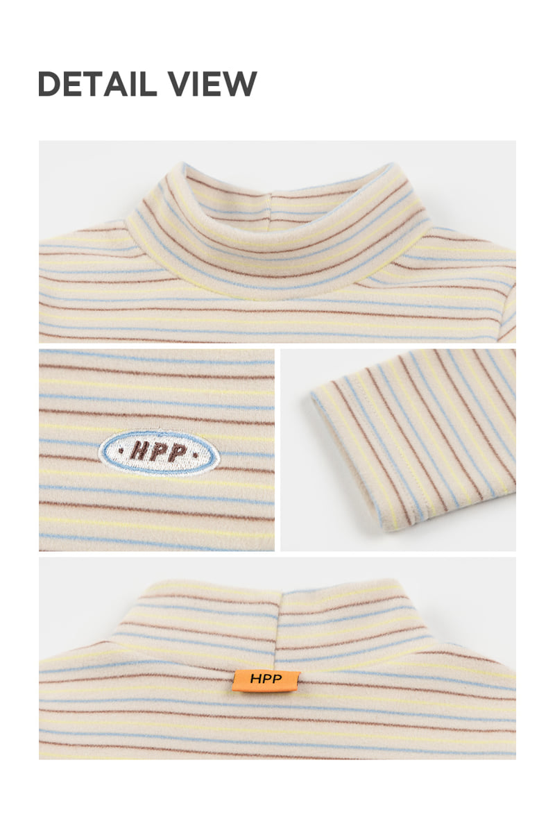 Kids Clara - Korean Baby Fashion - #babygirlfashion - Claude Mock Neck Tee - 7