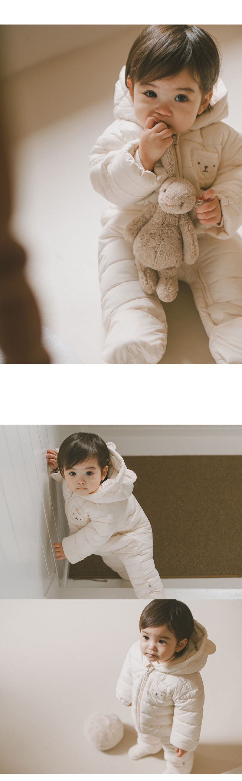 Kids Clara - Korean Baby Fashion - #babygirlfashion - Bearboo Vegan Baby Padded Jumpsuit - 2