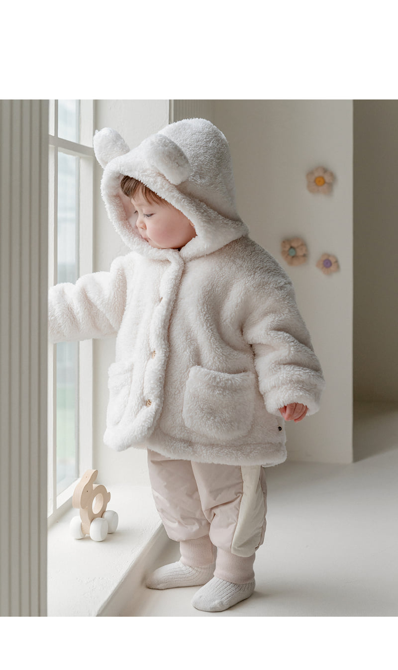 Kids Clara - Korean Baby Fashion - #babygirlfashion - Deli Padded Baby Snow Pants
