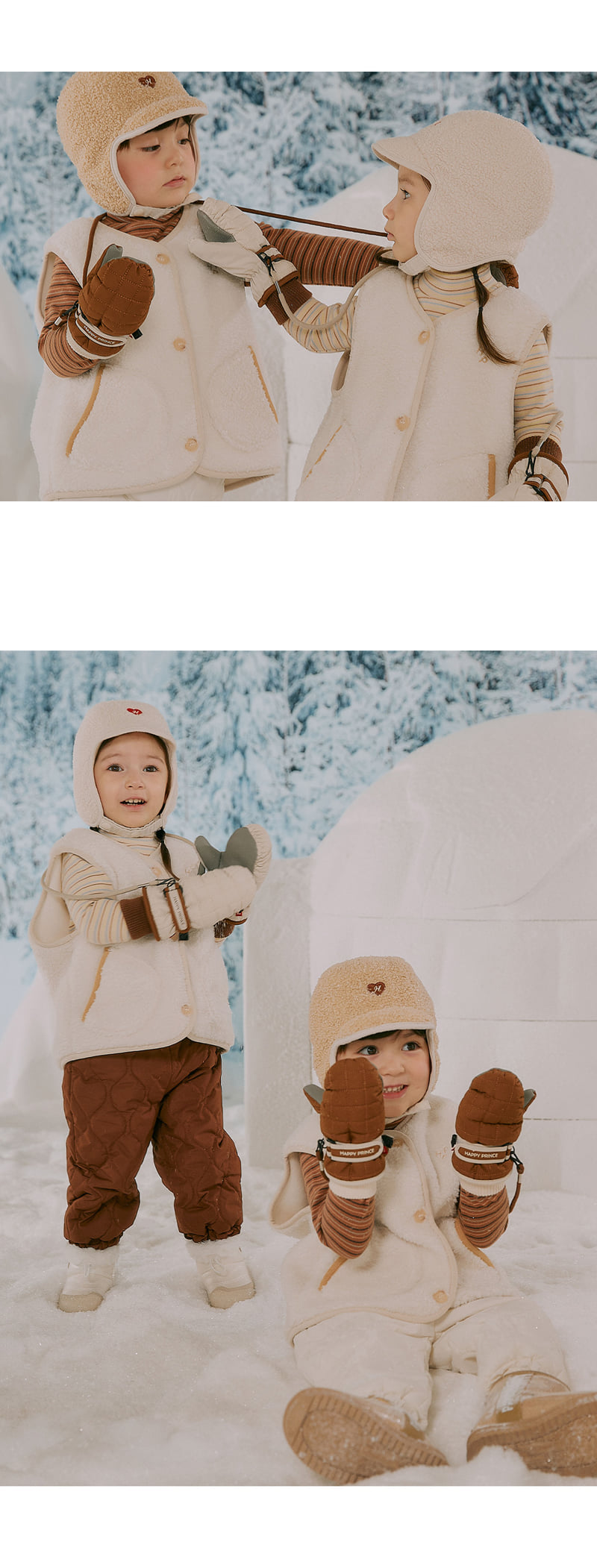Kids Clara - Korean Baby Fashion - #babyoutfit - Comfyti Fleece Vest - 3
