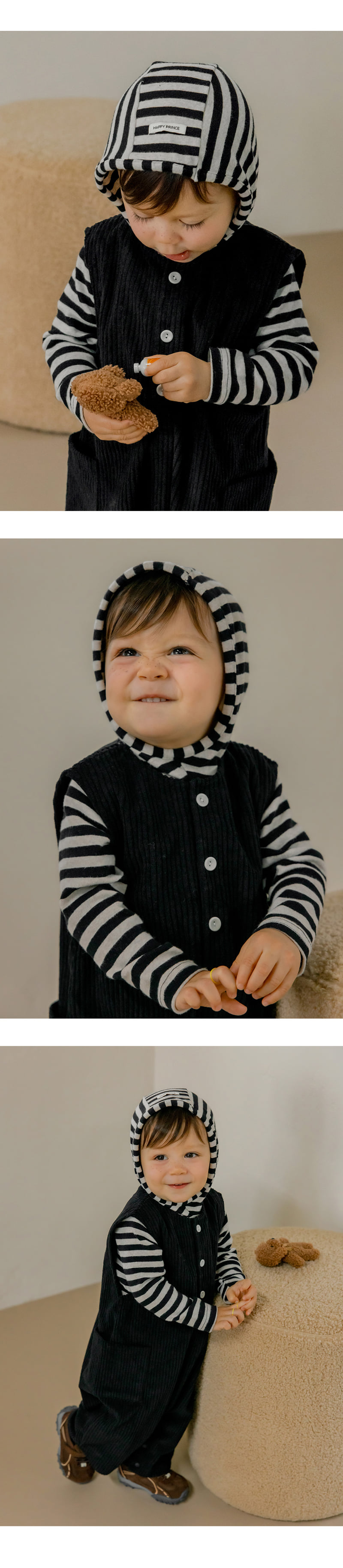 Kids Clara - Korean Baby Fashion - #babyoutfit - Roha Pilot Tee - 2