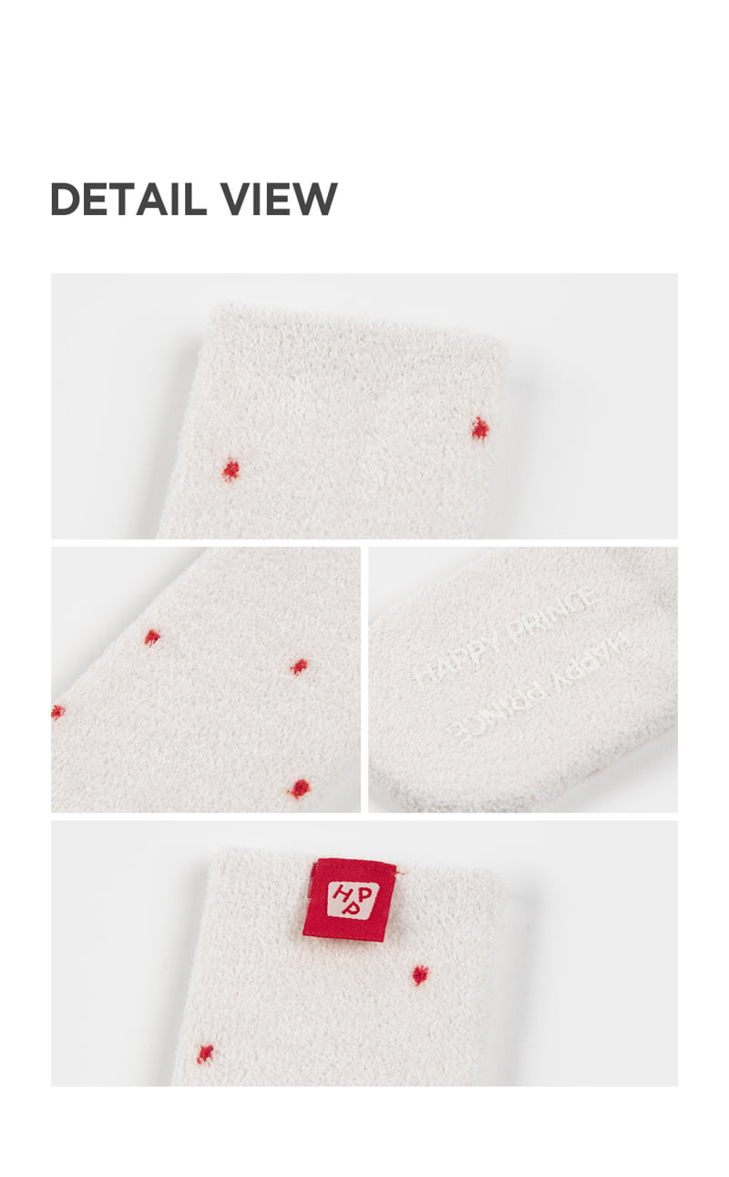 Kids Clara - Korean Baby Fashion - #babyoutfit - Qubi Winter Baby Socks 3-Pack (set of 5) - 7