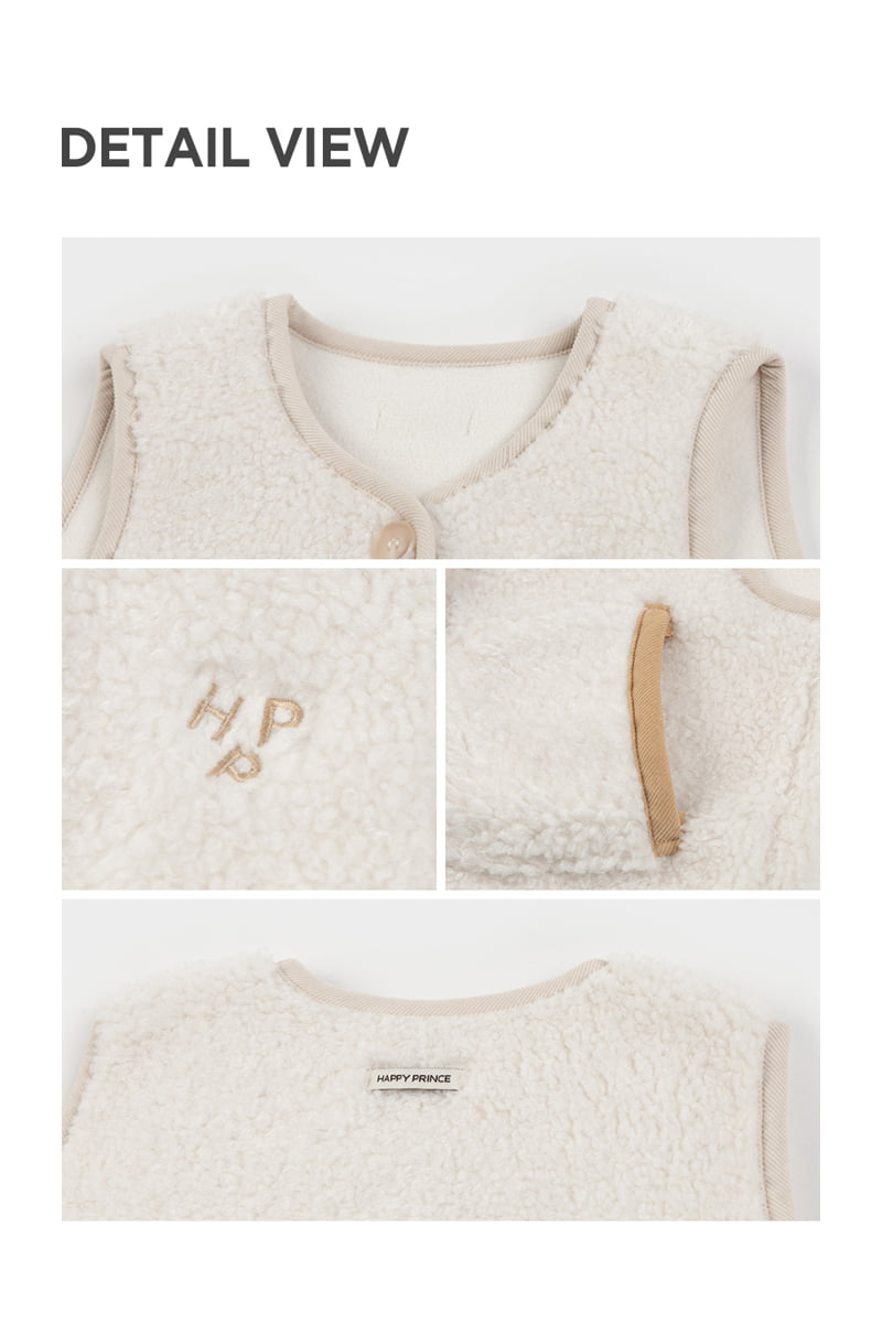 Kids Clara - Korean Baby Fashion - #onlinebabyboutique - Comfyti Fleece Vest - 6