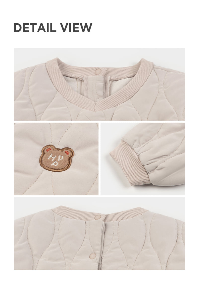 Kids Clara - Korean Baby Fashion - #onlinebabyboutique - Ellado Padded Baby Sweatshirt - 7
