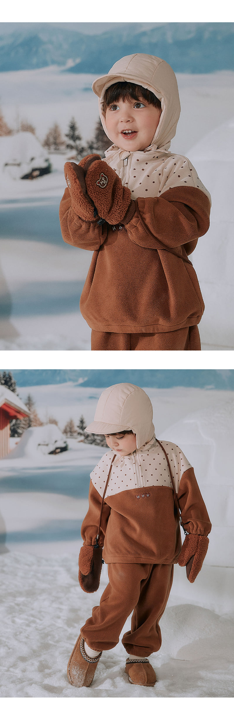 Kids Clara - Korean Children Fashion - #Kfashion4kids - Boychi Fleece Mittens - 3