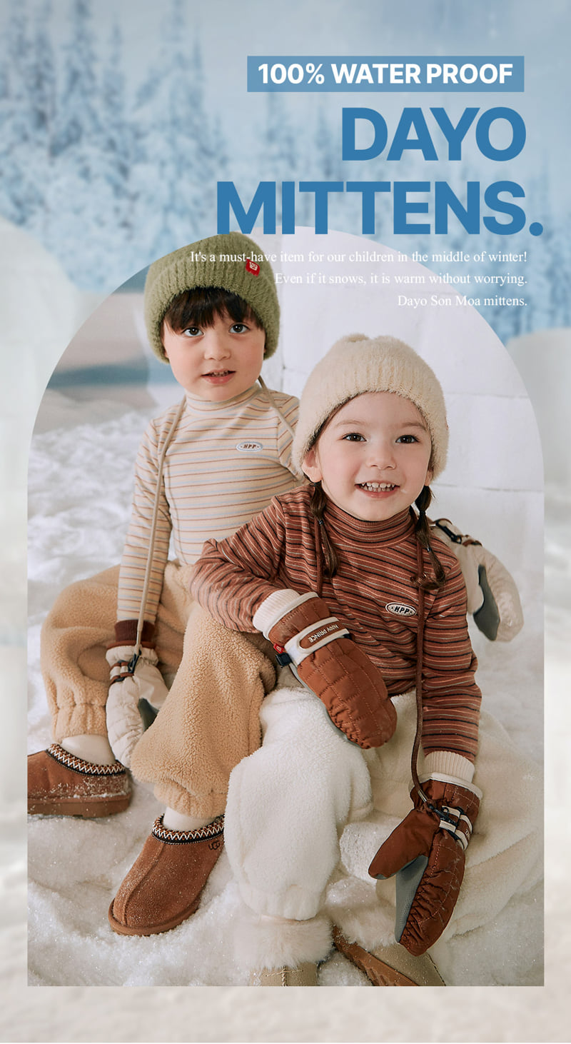 Kids Clara - Korean Children Fashion - #kidzfashiontrend - Deio Mittens