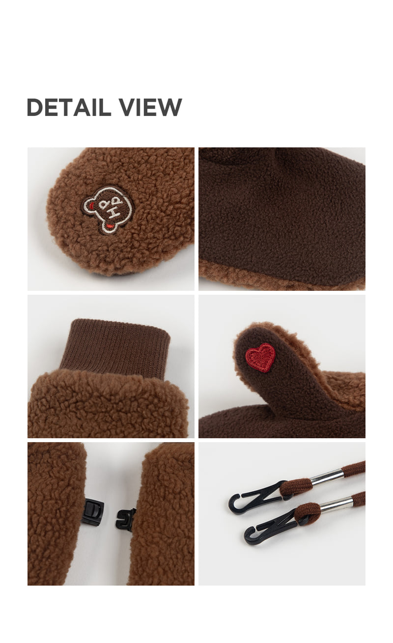 Kids Clara - Korean Children Fashion - #todddlerfashion - Boychi Fleece Mittens - 8