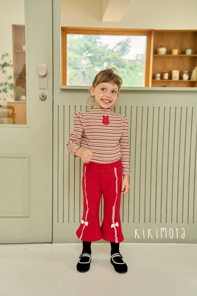 Kikimora - Korean Baby Fashion - #babyboutique - Petit Lace Bootcut Pants - 9