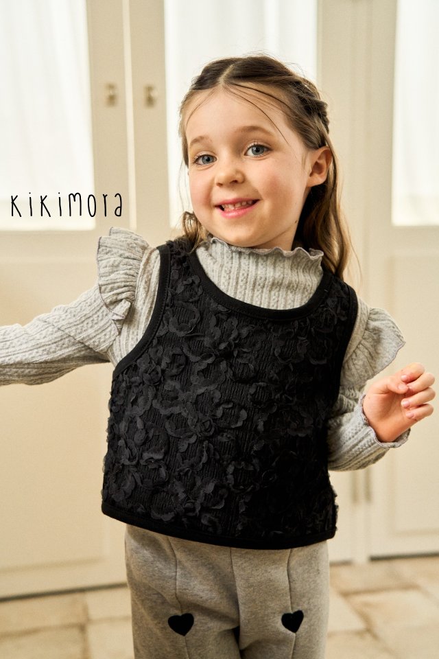 Kikimora - Korean Baby Fashion - #babyboutique - Lace Vest - 7