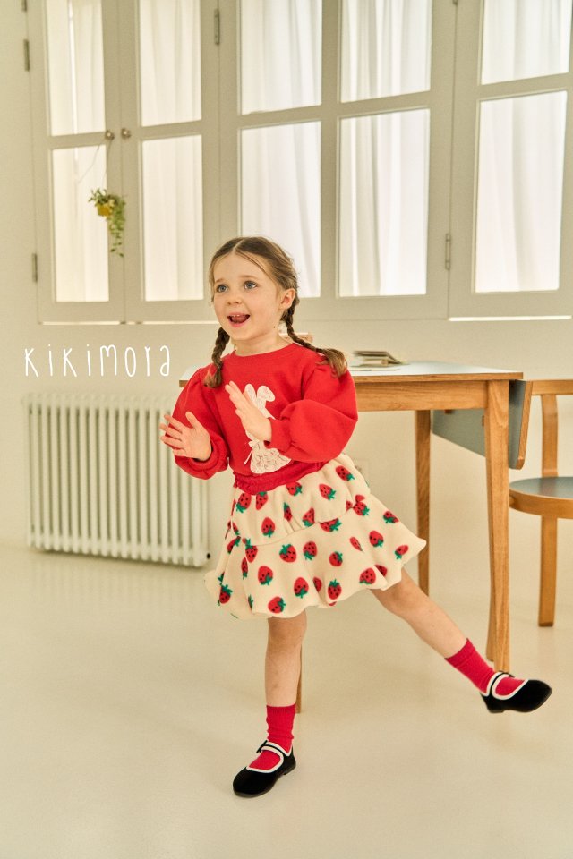 Kikimora - Korean Baby Fashion - #babyboutique - Strawberry Balloon Skirt - 7