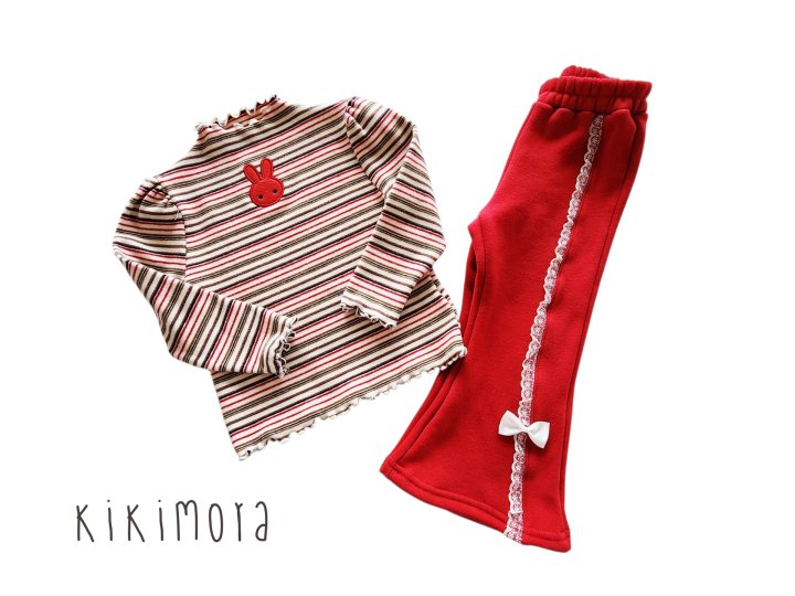 Kikimora - Korean Baby Fashion - #babyboutiqueclothing - Petit Lace Bootcut Pants - 11