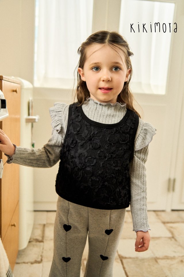 Kikimora - Korean Baby Fashion - #babyboutiqueclothing - Lace Vest - 8