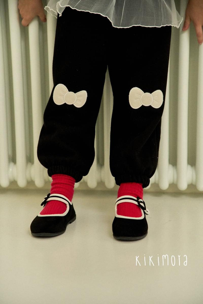 Kikimora - Korean Baby Fashion - #babyboutiqueclothing - Ruby Ribbon Tulle Jogger Pants - 12