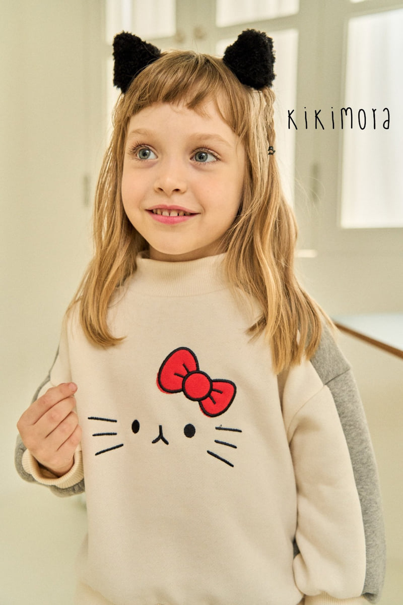 Kikimora - Korean Baby Fashion - #babyboutiqueclothing - Hello Cat Sweatshirt - 11