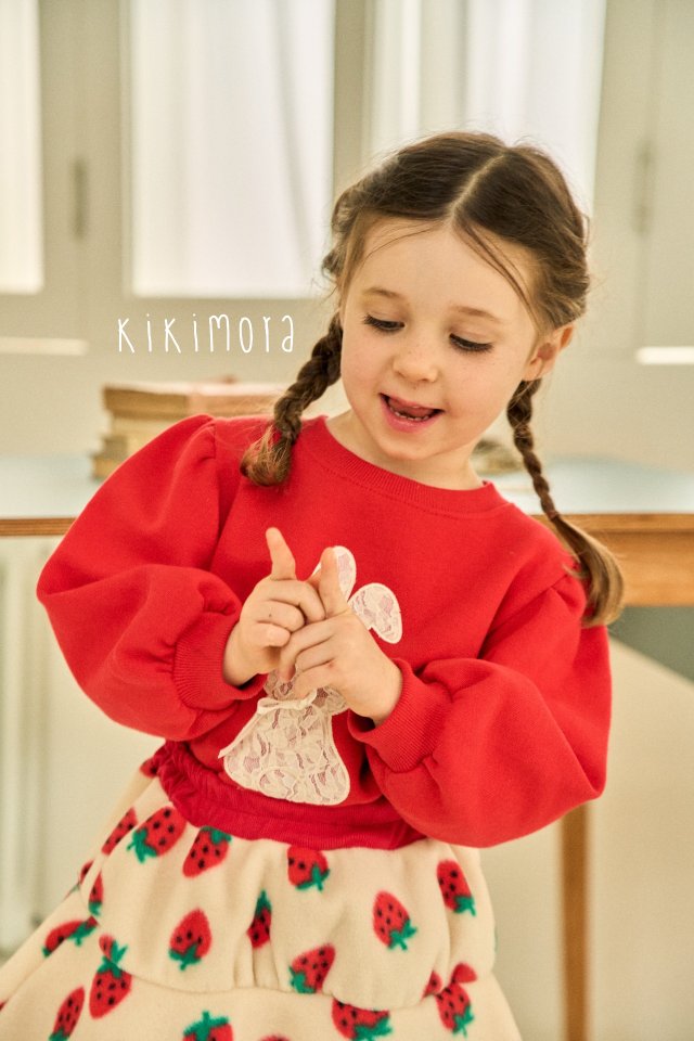 Kikimora - Korean Baby Fashion - #babyboutiqueclothing - Strawberry Balloon Skirt - 8