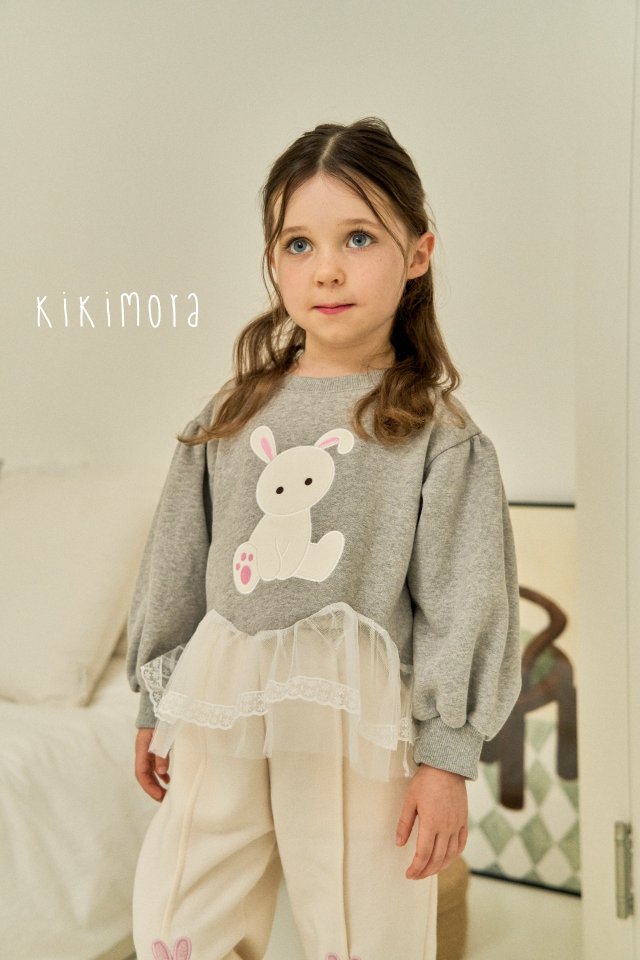 Kikimora - Korean Baby Fashion - #babyclothing - Angel Bunny Sweatshirt - 9