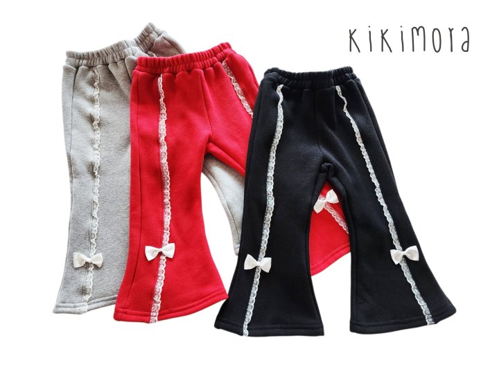 Kikimora - Korean Baby Fashion - #babyclothing - Petit Lace Bootcut Pants - 12
