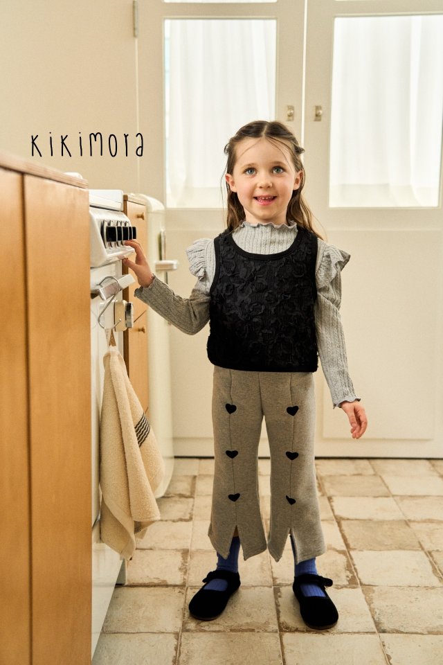 Kikimora - Korean Baby Fashion - #babyclothing - Toy Heart Bootcut Pants - 8