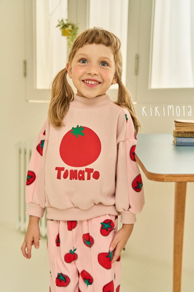 Kikimora - Korean Baby Fashion - #babyfashion - Tomato Sweatshirt - 8