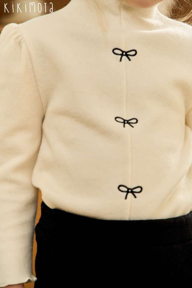 Kikimora - Korean Baby Fashion - #babyfashion - Choco Ribbon Tee (Winter) - 8