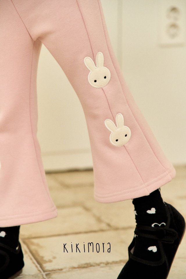 Kikimora - Korean Baby Fashion - #babyfever - Snow Rabbit Bootcut Pants - 10