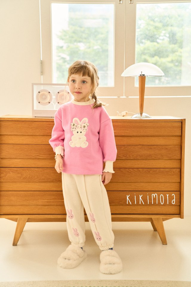 Kikimora - Korean Baby Fashion - #babygirlfashion - Baby Bunny Sweatshirt - 6