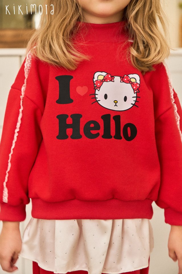 Kikimora - Korean Baby Fashion - #babygirlfashion - Hello Mimi Sweatshirt - 7