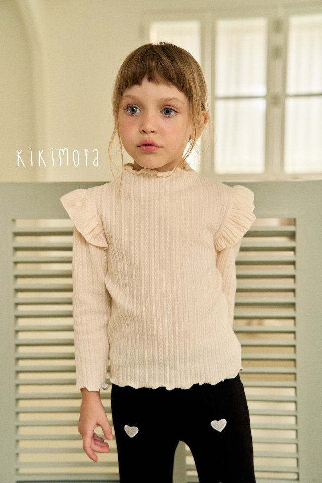 Kikimora - Korean Baby Fashion - #babygirlfashion - Soft Interlock Tee - 4
