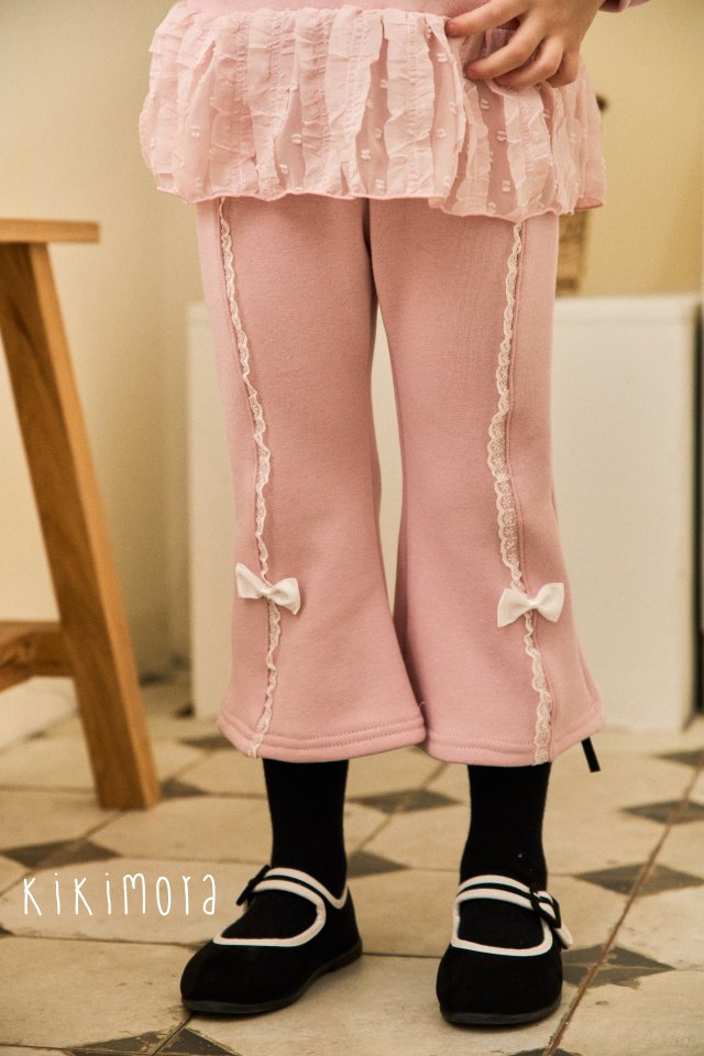 Kikimora - Korean Baby Fashion - #babylifestyle - Petit Lace Bootcut Pants
