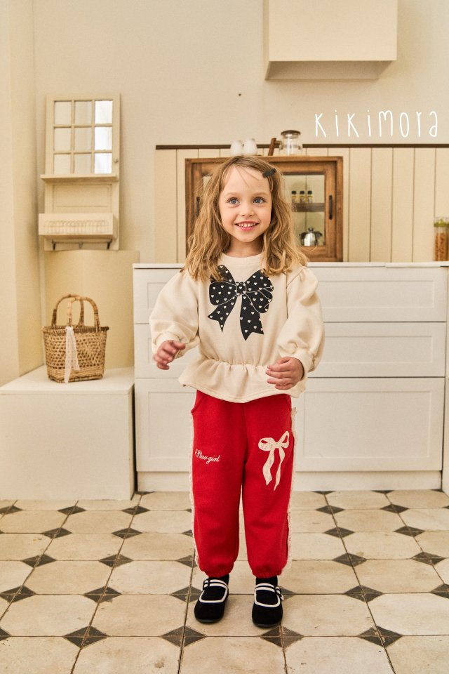 Kikimora - Korean Baby Fashion - #babylifestyle - Star Ribbon Sweatshirt - 6