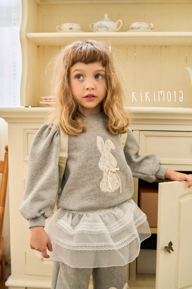 Kikimora - Korean Baby Fashion - #babyootd - Cozy Bunny Sweatshirt