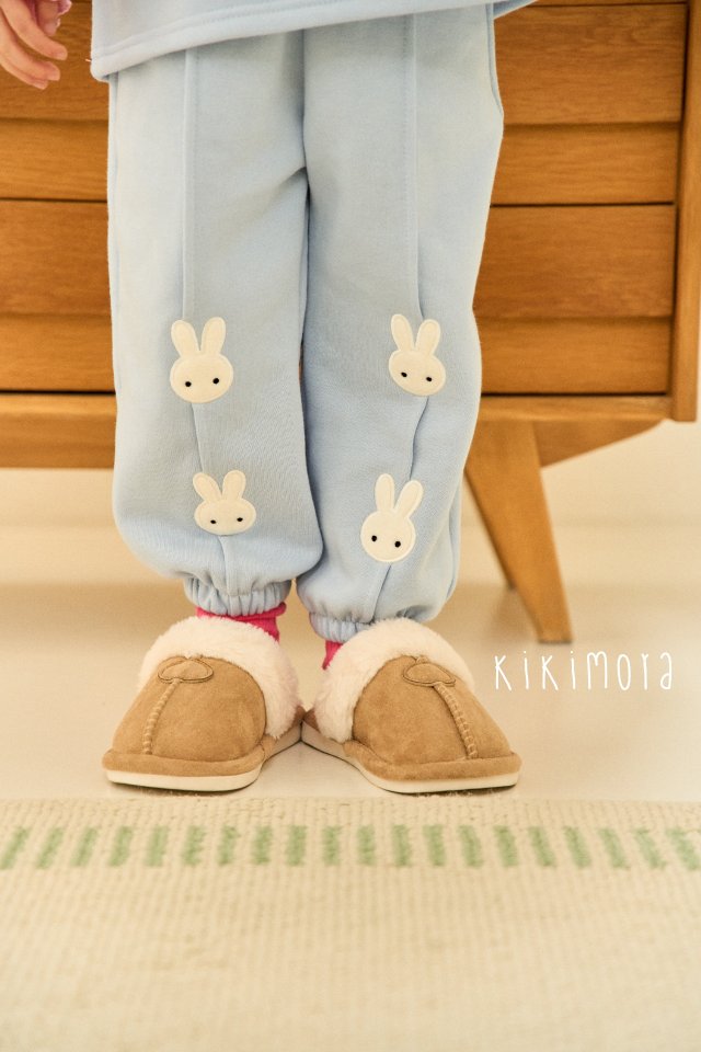 Kikimora - Korean Baby Fashion - #babyoutfit - Fluffy Bunny Jogger Pants - 11