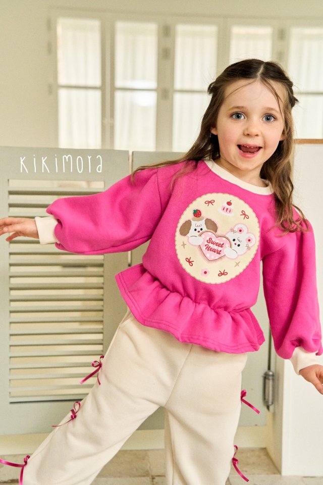 Kikimora - Korean Baby Fashion - #babyoutfit - Sweet Bunny Sweatshirt - 8