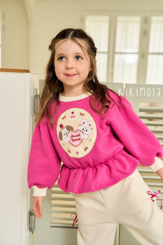 Kikimora - Korean Baby Fashion - #babyoutfit - Sweet Bunny Sweatshirt - 9